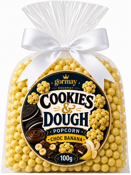 GORMEY CHOC BANANA POPCORN 10G