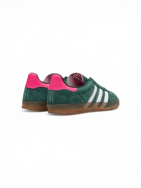 Adidas Gazelle Indoor Collegiate Green Pink