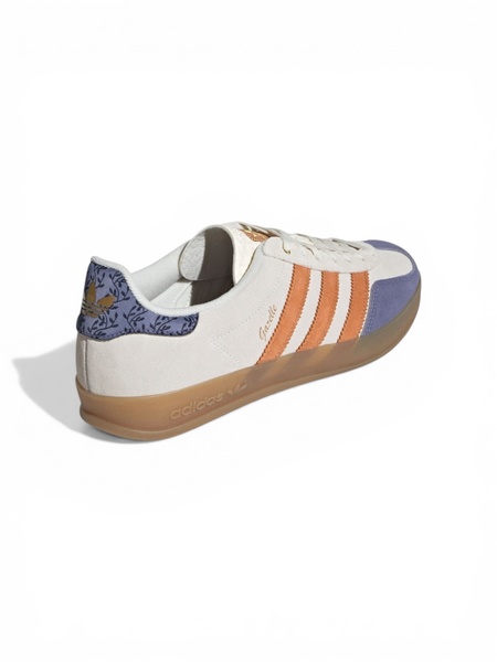 Adidas Gazelle Indoor Cream Blue Vine Orange