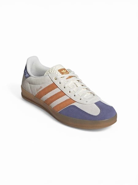 Adidas Gazelle Indoor Cream Blue Vine Orange