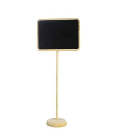 *SOLD OUT!* Plain Chalkboard Stand 19cm (Square) from R22,99 each - HM13725 ()