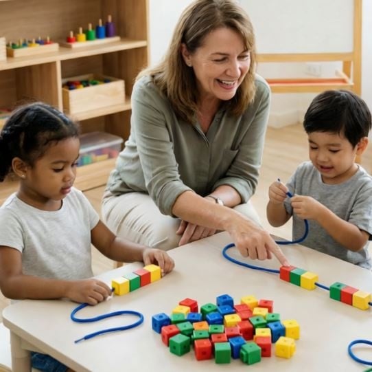 Counting Cubes 100 Piece Set – Educational Maths & Sorting Cubes