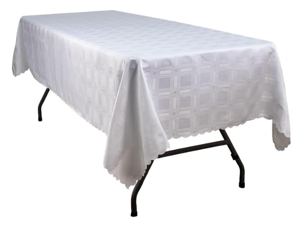 Rectangular Damask (Block) Tablecloth: 150cm x 250cm from R181.99 each - HMDMSKH1 ()