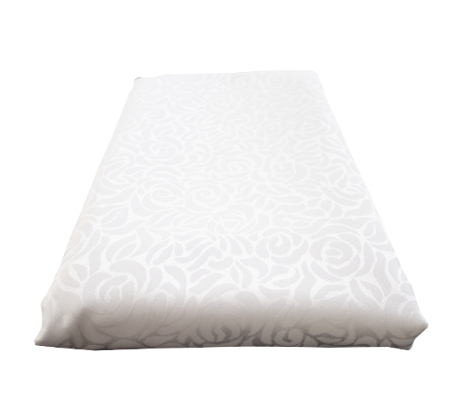 Round Table Cloth Flower Pattern 320x320cm (Black or White) from R479.99 ea - HMRCRBH1 ()