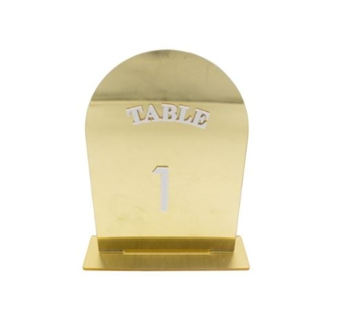 Table Numbers Gold 1-20 (Arch) from R1699,99 - HM17228 ()