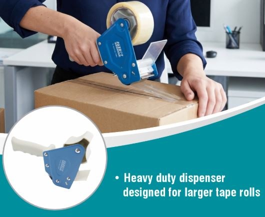 Industrial Packaging Tape Dispenser – Heavy Duty Handheld Tape Gun