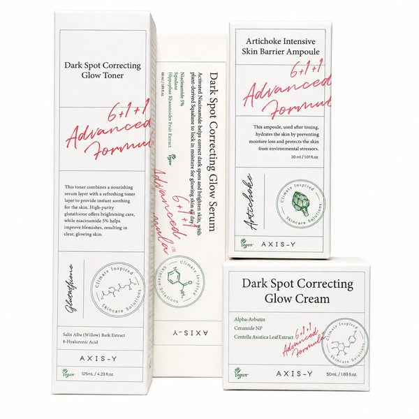 Axis-Y Dark Spot Correcting- 4-Piece Korean Skin Care Set