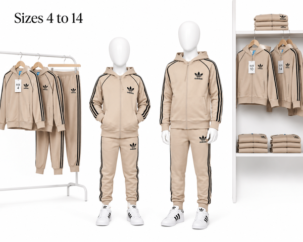 Kids Unisex Adidas Tracksuits with hoodie
