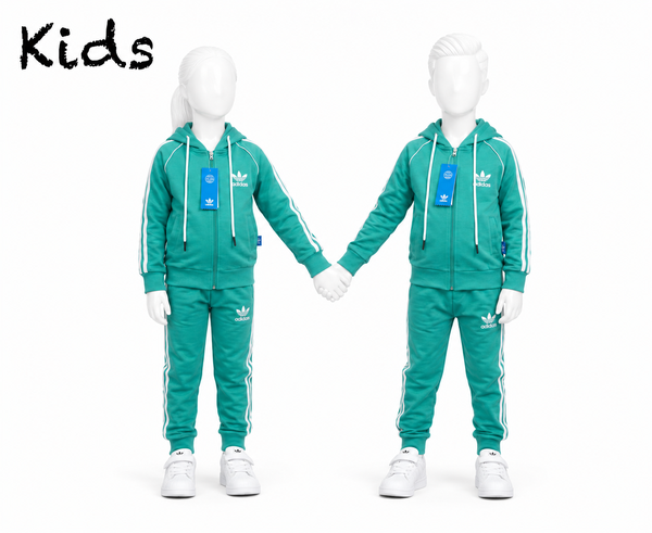 Kids Unisex Adidas Tracksuits with hoodie