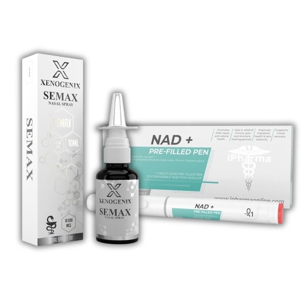 Semax Nasal + NAD Pre-Filled Pen Combo