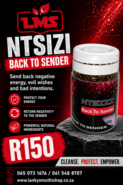 NTSIZI BACK TO SENDER