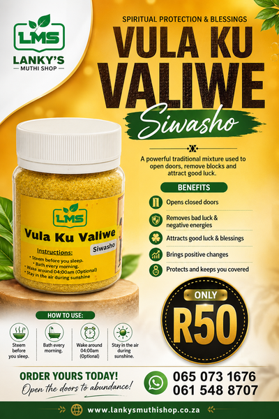 VULA KU VALIWE SIWASHO
