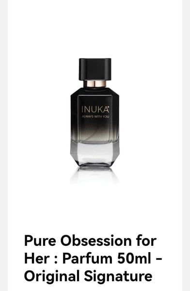 Pure Obsession for her perfume signature