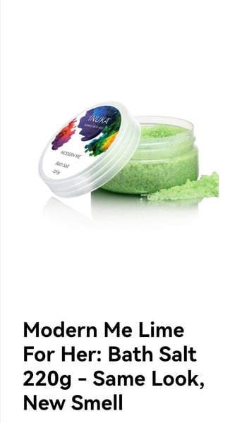 Green bath salt