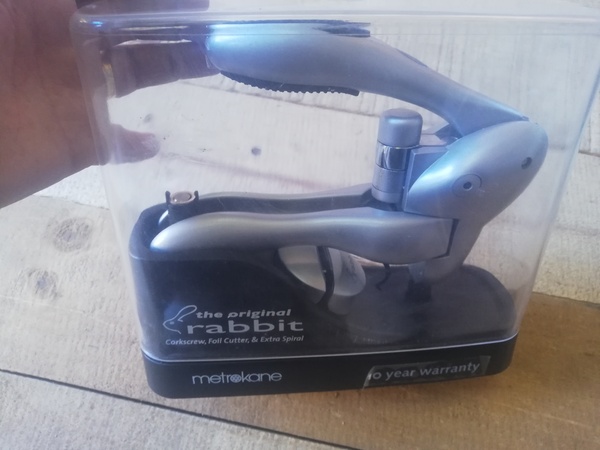 The Original Rabbit Wine Opener by Metrokane.