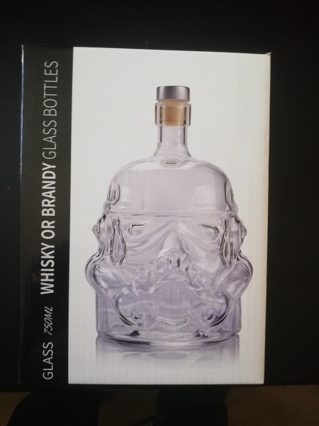 Star Wars Glass Stormtrooper Decanter.