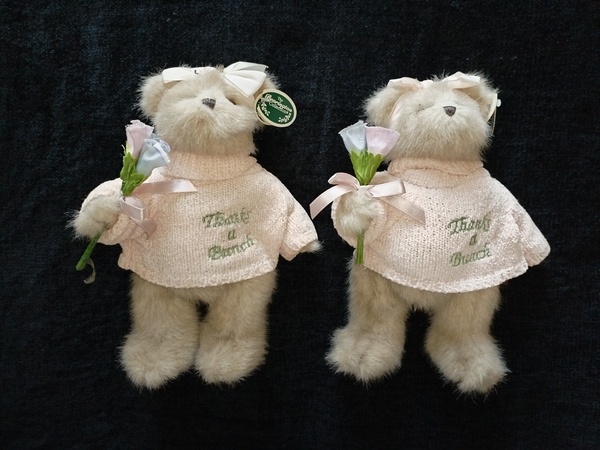 Bearington Collection Gracie Grateful Plush Teddy Bears.