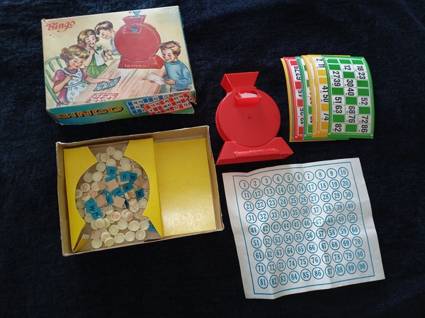 Vintage Bingo Game.