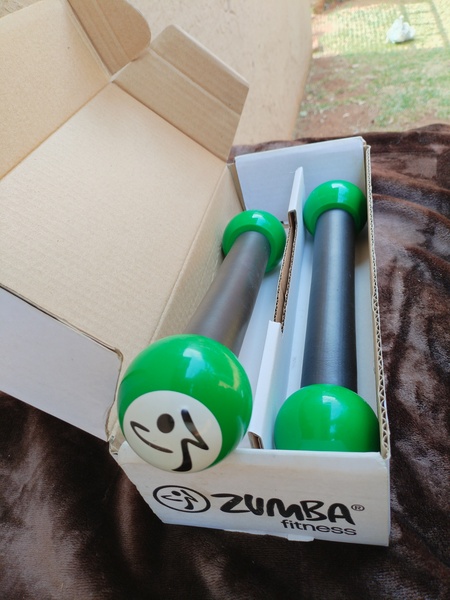 Zumba Fitness Toning Sticks.