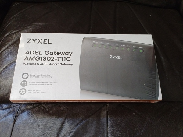 Zyxel (ADSL Gateway) Wireless N 4 Port.