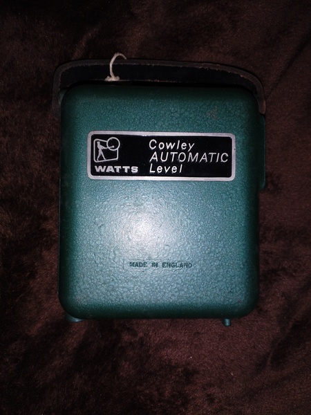 Cowley Automatic Level. Made in England.