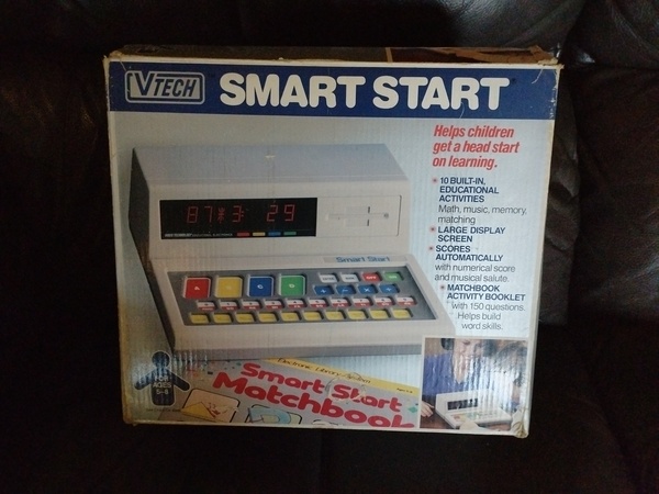 VTech Smart Start Interactive Pre Computer Learning Machine 1988. (NO BOOK) Sell as is.