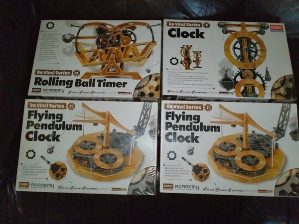 Da Vinci Series. Hobby Model Kits. (NEW).