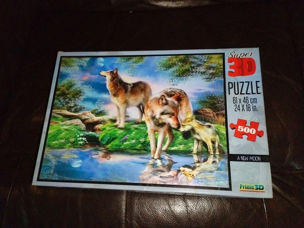 A New Moon. Super 3D Puzzle. (500 Pc).