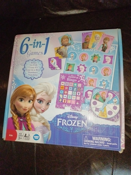 Frozen 6 in 1 Games.