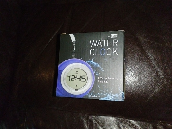 Alarm Clock. The Bedol Water Clock.