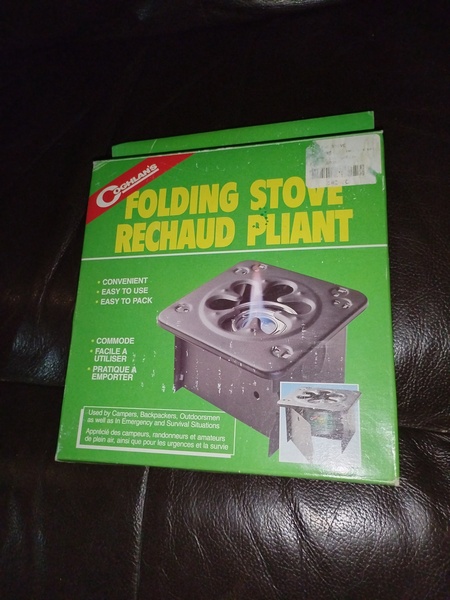 Coghlan Folding Stove.