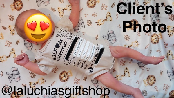 Baby Stats Vest (Pre-Order)