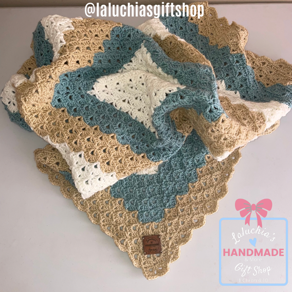 Shell Square Blanket (Stock-On-Hand)