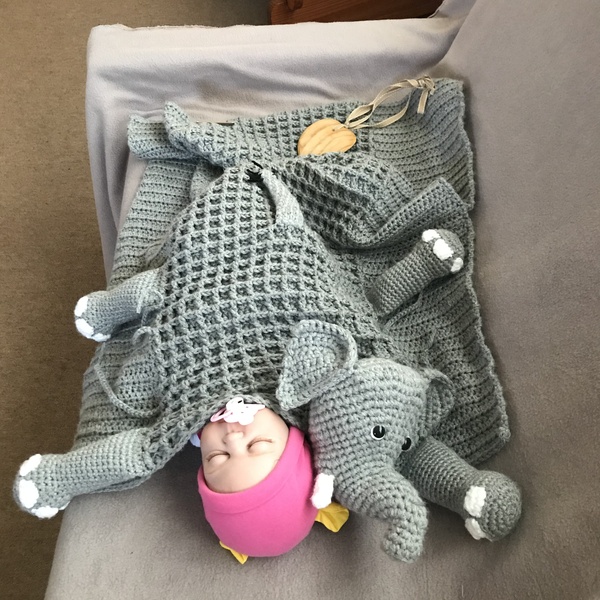 Elephant 3In1 Blanket (Pre-Order)