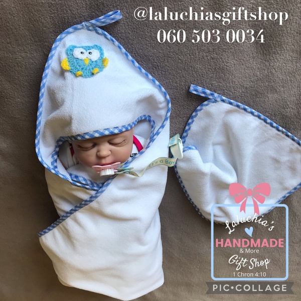Baby Hooded Towel & Cloth (Pre-Order)