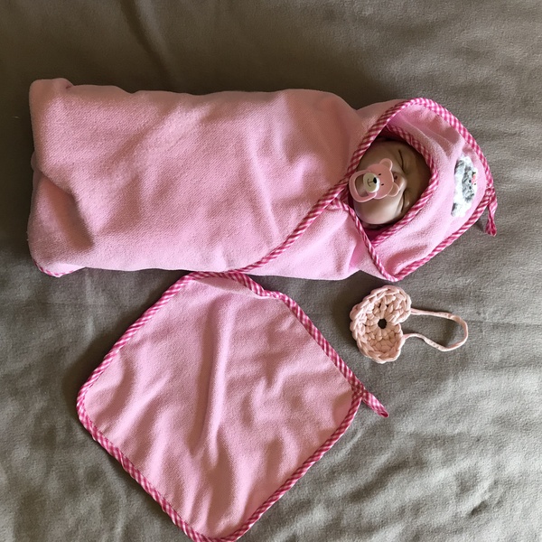 Baby Hooded Towel & Cloth (Pre-Order)