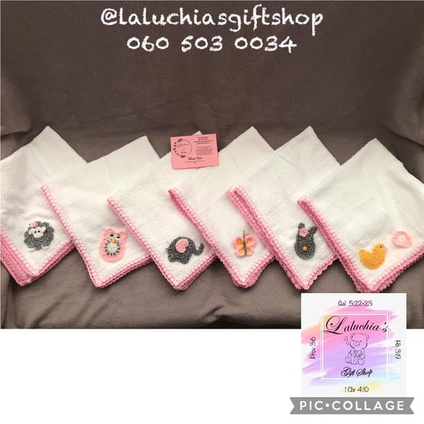 Burp Cloths (Pre-Order)