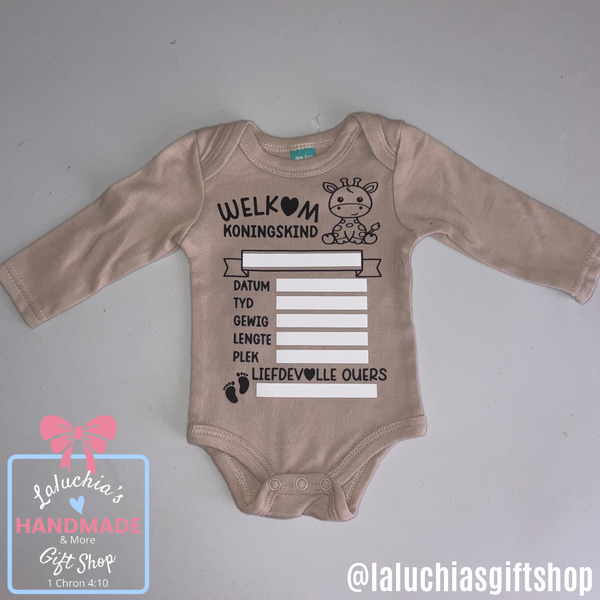 Baby Stats Vest (Pre-Order)