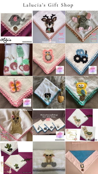 Burp Cloths (Pre-Order)