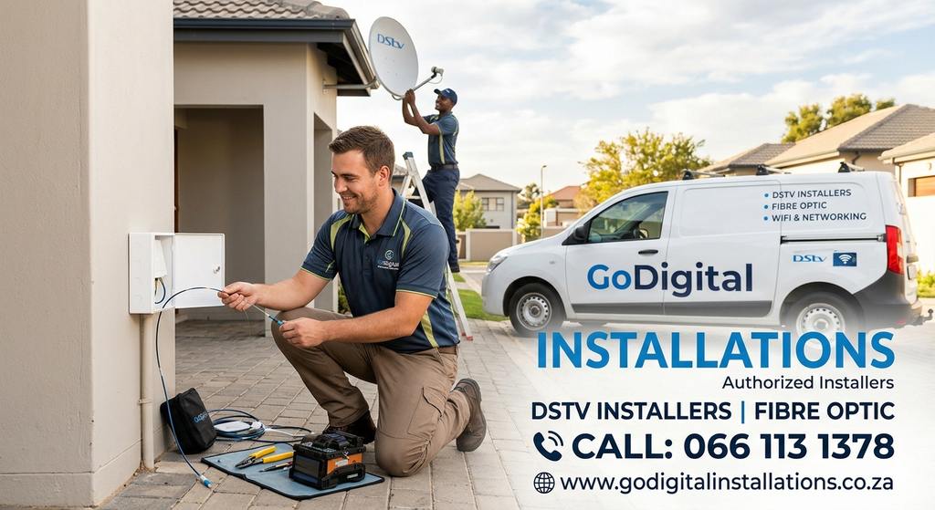 Slideshow picture #12000 - GoDigital Installations Pty DStv, Cctv and Air-conditioning Installers