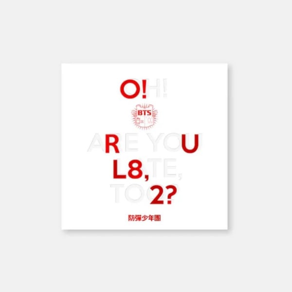 BTS - 1st Mini Album - O RUL8,2?