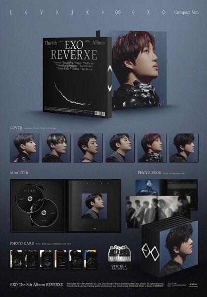 EXO - REVERXE [8th Album - COMPACT Ver.]