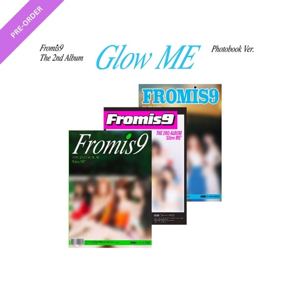 Fromis_9 - 2nd Mini Album Glow ME (Photobook Ver.)