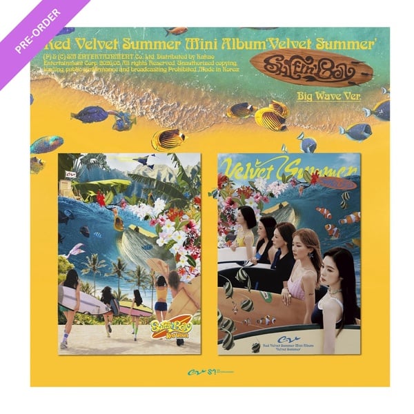 Red Velvet - Summer Mini Album [Velvet Summer] (Big Wave Ver.)