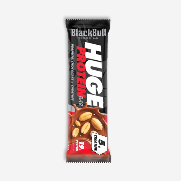 Black Bull Huge Protein Bar – 12 Bars