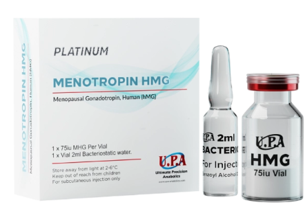 Menotropin HMG (UPA) Menotropin / hMG / Human Menopausal Gonadotropin - 75iu per Vial (UPA)