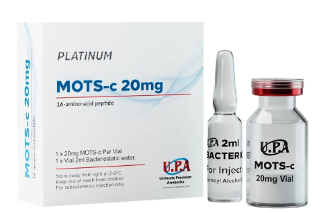MOTS-c (UPA) 16 Amino Acid Mitochondrial Derived Peptide - 20mg per Vial (UPA)