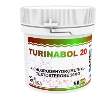 Turinabol 20 (SSA) 4-Chlorodehydromethyltestosterone 20mg each - 50 Caps