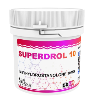 Superdrol 10 (SSA) Methyldrostanolone 10mg each - 50 Caps (Steroids SA)