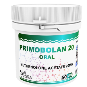 Oral Primobolan 20 (SSA) Methenolone Acetate 20mg each - 50 Caps